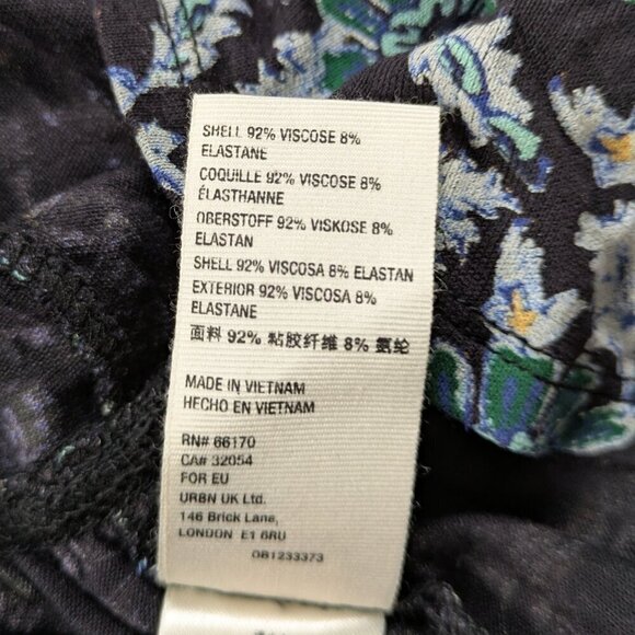 Free People Olivia Print Long Sleeved Tunic Size Small - Picture 5 of 7